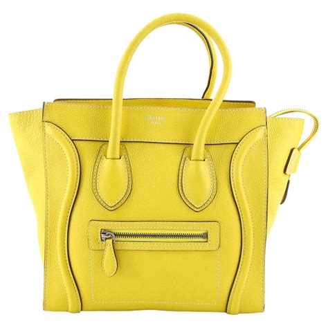 celine yellow bag